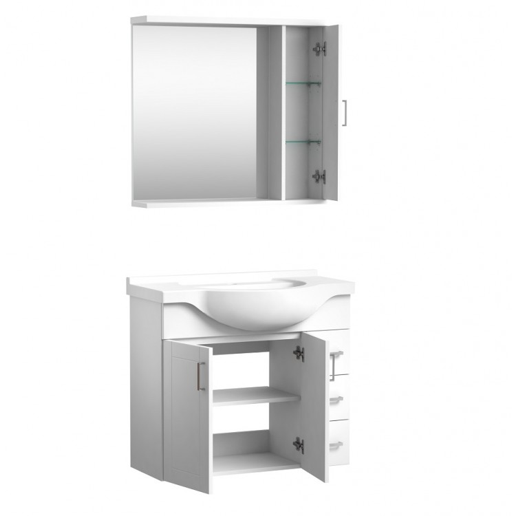 RB ETERNALVannas istabas skapītis 85cm zem izlietnes, 161135115 RB ETERNALVannas istabas skapītis 85cm zem izlietnes, 161135115