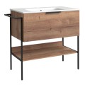 RB MONO Шкафчик с раковиной 81cm, tobacco