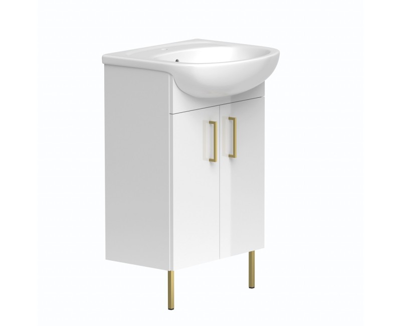 RB PRO Vannas istabas skapītis ar izlietni 50cm, PA50-3/P_BR