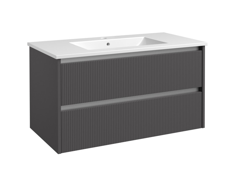 RB URBAN Vannas istabas skapītis ar izlietni 100cm, 201137205