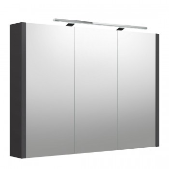 RB URBAN Vannas istabas spoguļskapītis ar LED apgaismojumu 98 cm, 2002705