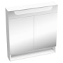 Ravak MC Classic Шкафчик с зеркальными дверцами LED освещением 70 cm, белый