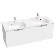 Ravak SD Classic II 1300 skapītis zem izlietnes, balts/pelēks