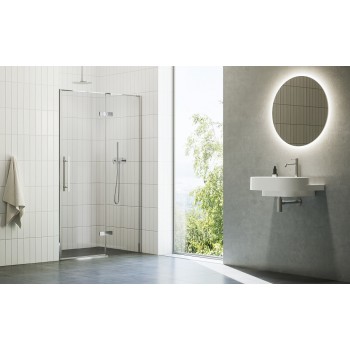 RAVAK COOL Dušas durvis COSD2 110 cm, hroms