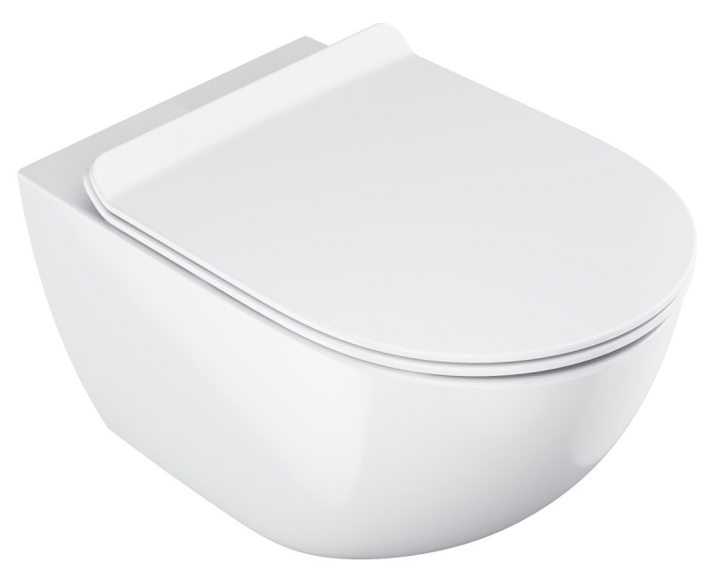 Ravak VITA Slim Сиденье для унитаза Soft Close, белый