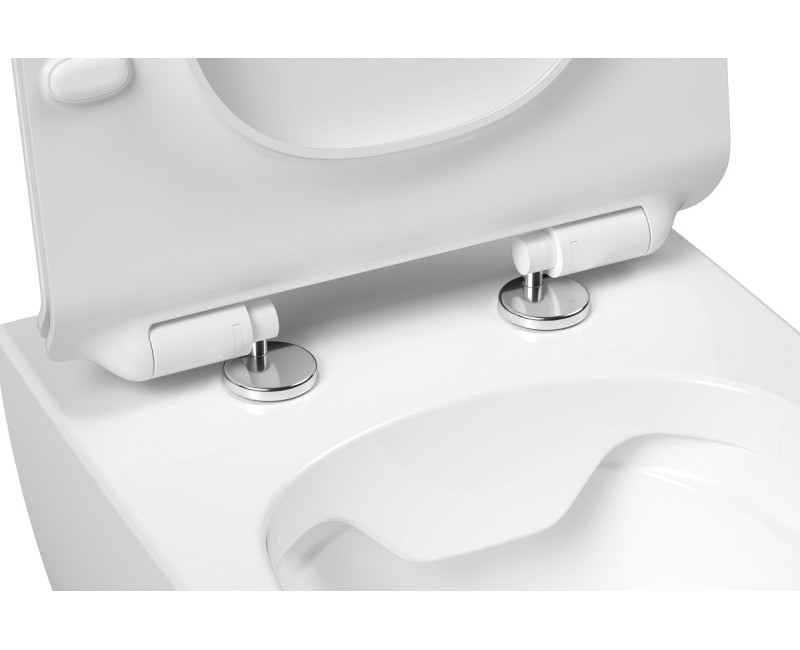 Ravak VITA Slim Сиденье для унитаза Soft Close, белый