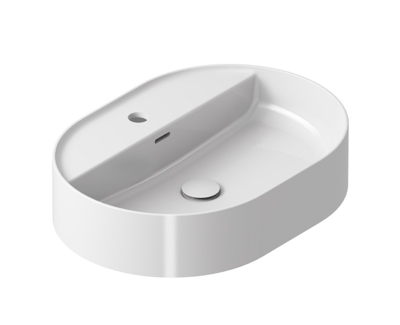 Ravak Ceramic 550 O Slim Shelf Uzliekamā izlietne 55x40 cm