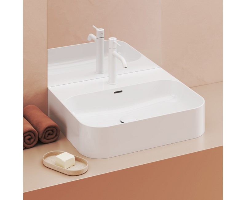 Ravak Ceramic 550 R Slim Wall Uzliekamā izlietne 55x45 cm