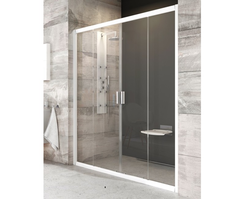 RAVAK Blix Душевые двери раздвижные BLDP-4 170cm, белый/прозрачный