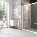 RAVAK Blix Душевые двери раздвижные BLDP-4 170cm, белый/прозрачный