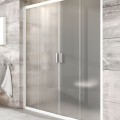 RAVAK Blix Душевые двери раздвижные BLDP-4 140cm, белый/матовый