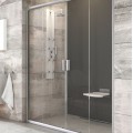RAVAK Blix Душевые двери раздвижные BLDP-4 170cm, сатин/прозрачный