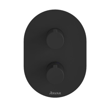 Vannas / Dušas maisītājs RAVAK Chrome CR063.20 iebūvējams ar termostatu X070432