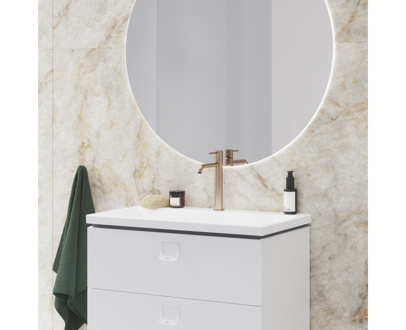 RAVAK Paaugstināts izlietnes jaucējkrāns ESPIRIT ES 014.60RGB, matēts rozā zelts