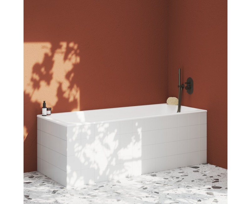 RAVAK ESPIRIT Iebūvējamais vannas/dušas jaucējkrāns ES 061.20GB O2, matēts grafīts