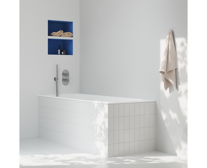 Ravak Espirit Термостатический смеситель cкрытого монтажа для ванны/душа ES 063.00CR.O2RB07C, hroms