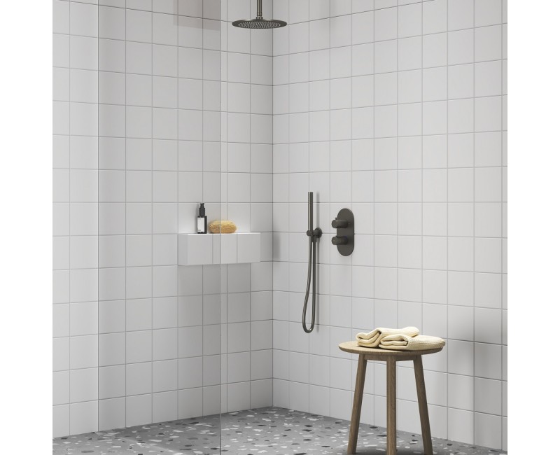 Ravak Espirit Termostata vannas/dušas jaucējkrāna virsapmetuma daĮa ES 063.20GB.O2RB07C, matēts grafīts