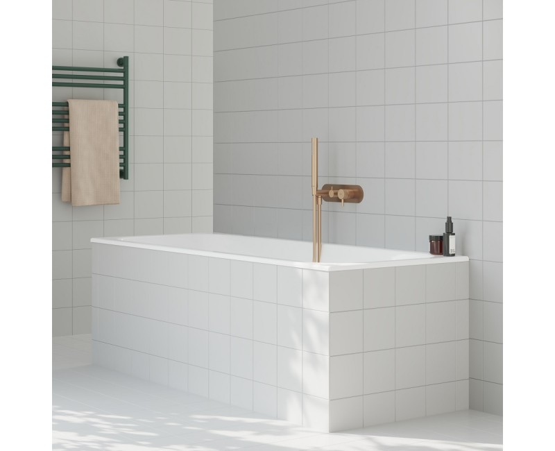 Ravak Espirit Смеситель cкрытого монтажа для ванны/душа ES 065.60RGB.O2RB07D, матовое розовое золото