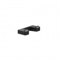 Ravak 10° Black Крючок двойной, хром TD 100.20