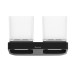 Ravak 10° Black Двойной держатель стаканов, хром TD 220.20 Ravak 10° Black Двойной держатель стаканов, хром TD 220.20