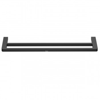 Ravak 10° Black Dubultais dvieļu turētājs 63 cm, melns TD 320.20
