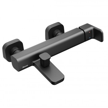 RAVAK 10° Free Black TD F 022.20/150 Cмеситель для ванны и душа