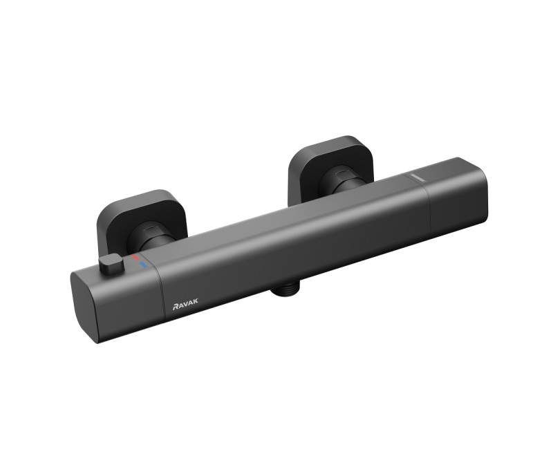 RAVAK 10° Free Black TD F 033.20/150 Cмеситель для душа, X070154