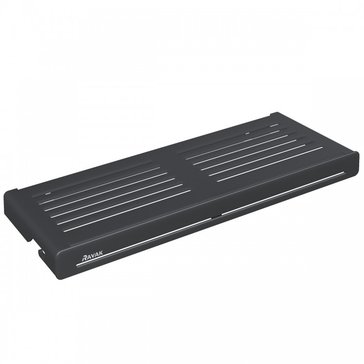 Ravak SLIM S Полка 278x103мм, черный X07P649 Ravak SLIM S Полка 278x103мм, черный X07P649