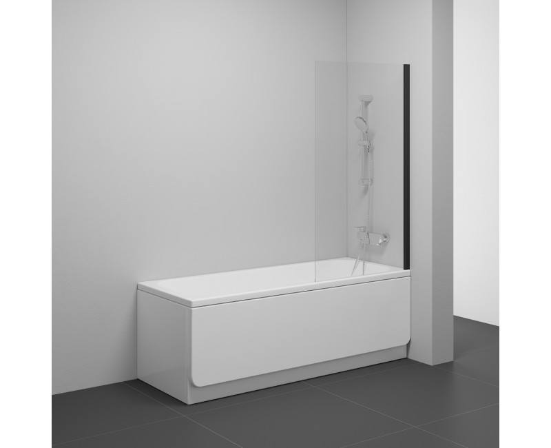 RAVAK Nexty Vannu sieniņa NVS1-80, melns 7O840100Z1