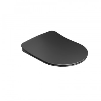 Ravak Uni Chrome Slim Сиденье для унитаза Soft Close, черный