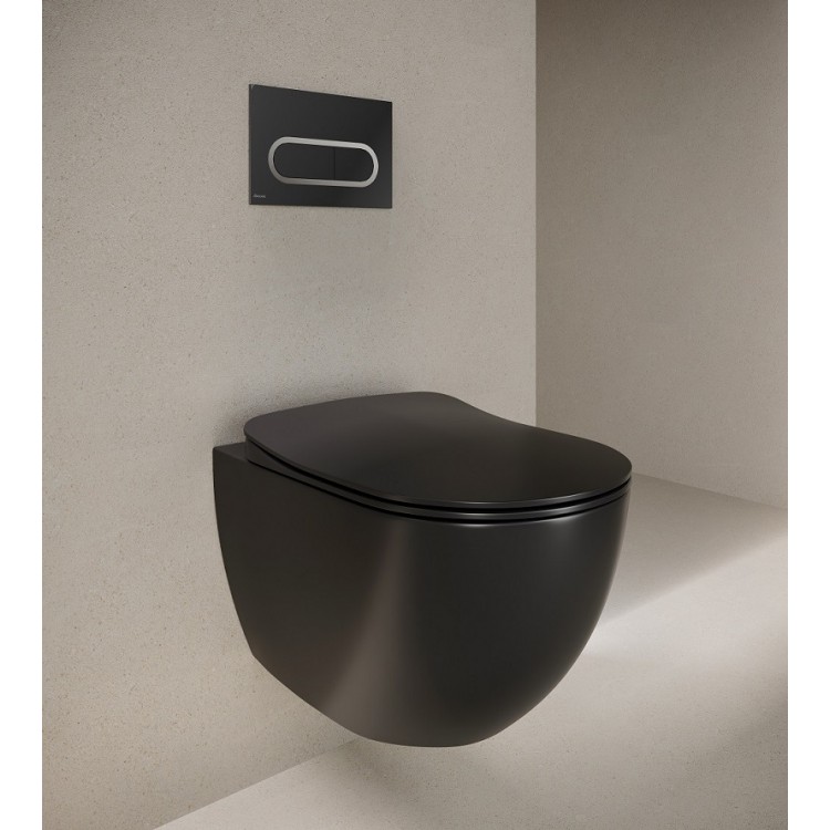 Ravak Uni Chrome RimOff WC Подвесной унитаз, белый X01535