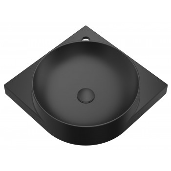 Ravak YARD 450 C Vannas istabas stūra izlietne 45x45 cm, melna XJX0D245000