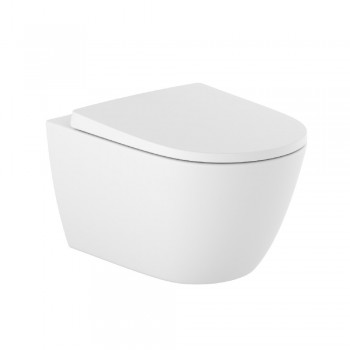 Roca ONA Rimless Piekaramais WC pods ar Slow Close vāku