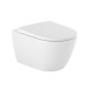 Roca ONA Rimless Piekaramais WC pods ar Slow Close vāku Roca ONA Rimless Piekaramais WC pods ar Slow Close vāku