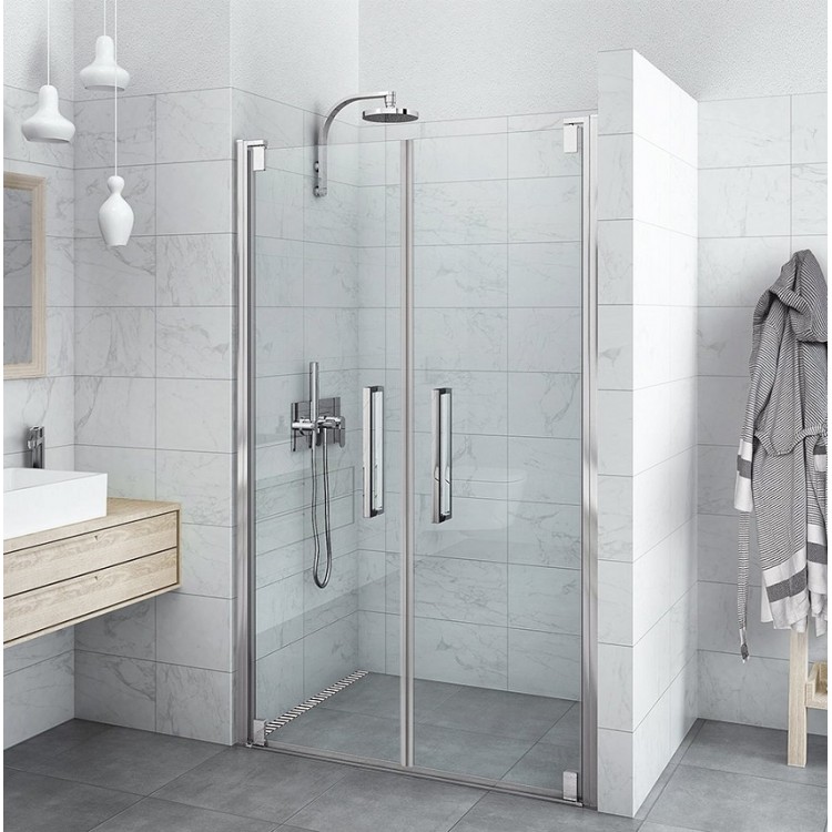 Roth Divdaļīgas veramās dušas durvis HI 2B2 900mm