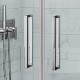 Roth Divdaļīgas veramās dušas durvis HI 2B2 900mm
