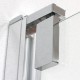 Roth Divdaļīgas veramās dušas durvis HI 2B2 900mm
