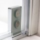Roth Divdaļīgas veramās dušas durvis HI 2B2 900mm