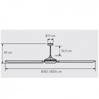 S&P Griestu ventilators HTB-2500
