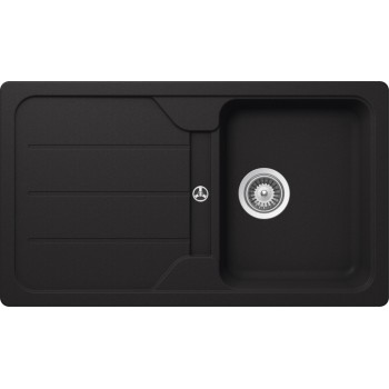 Schock Virtuves izlietne FORMHAUS D-100, 86x50cm Onyx