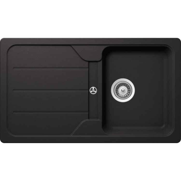 Schock Virtuves izlietne FORMHAUS D-100, 86x50cm Nero Schock Virtuves izlietne FORMHAUS D-100, 86x50cm Nero