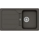 Schock Virtuves izlietne FORMHAUS D-100, 86x50cm Asphalt Schock Virtuves izlietne FORMHAUS D-100, 86x50cm Asphalt