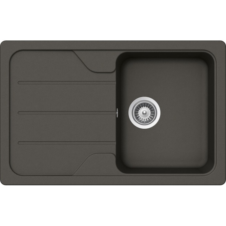 Schock Virtuves izlietne FORMHAUS D-100S 78x50cm, asphalt Schock Virtuves izlietne FORMHAUS D-100S 78x50cm, asphalt