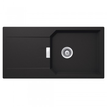 Schock Virtuves izlietne MANHATTAN D-100L 100x51cm, Onyx