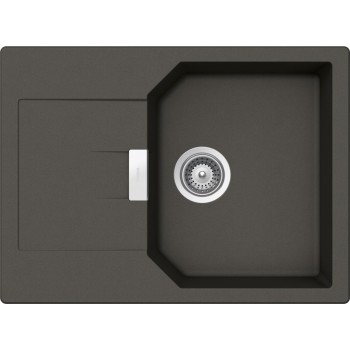 Schock Virtuves izlietne MANHATTAN D-100S 69x51cm Asphalt