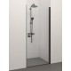Stikla Serviss Dušas durvis ELEGANTE BLACK 900mm Stikla Serviss Dušas durvis ELEGANTE BLACK 900mm