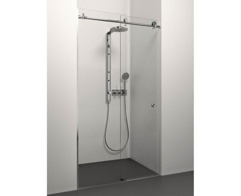 Stikla Serviss Bīdāmas dušas durvis RONDO 1100 mm