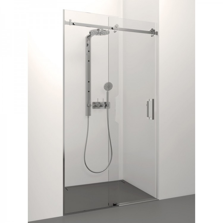 Stikla Serviss Bīdāmas dušas durvis Rossa Lux 1400 mm