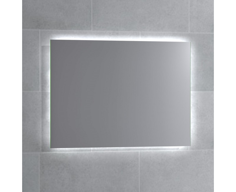Stikla Serviss Spogulis ar LED apgaismojumu ADRIANA 60x60cm