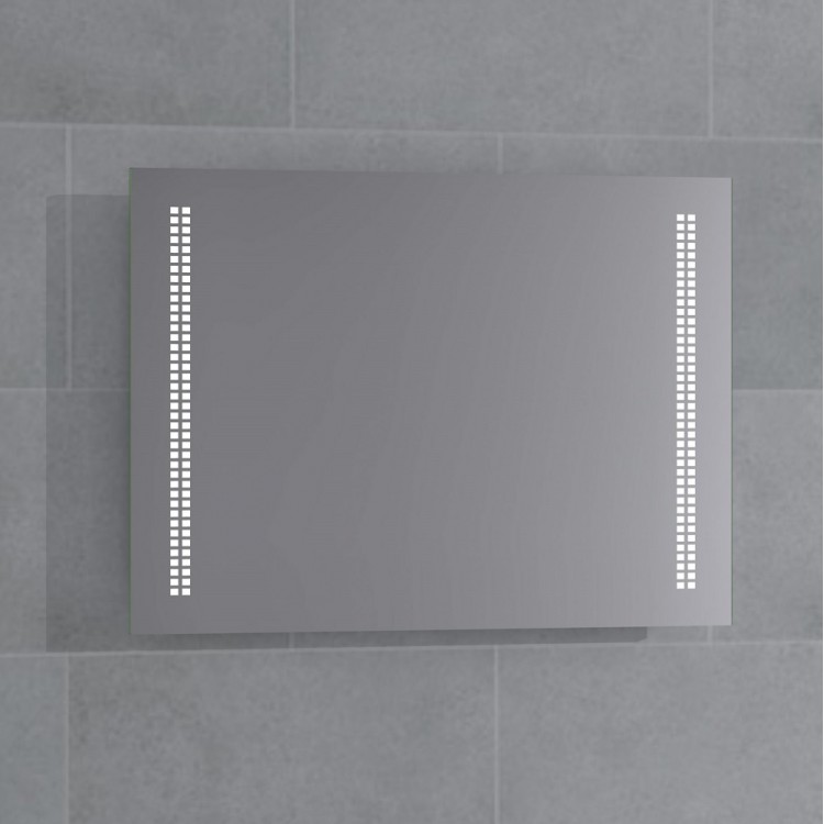 Stikla Serviss Spogulis ar LED apgaismojumu CAMILA 60x80cm Stikla Serviss Spogulis ar LED apgaismojumu CAMILA 60x80cm